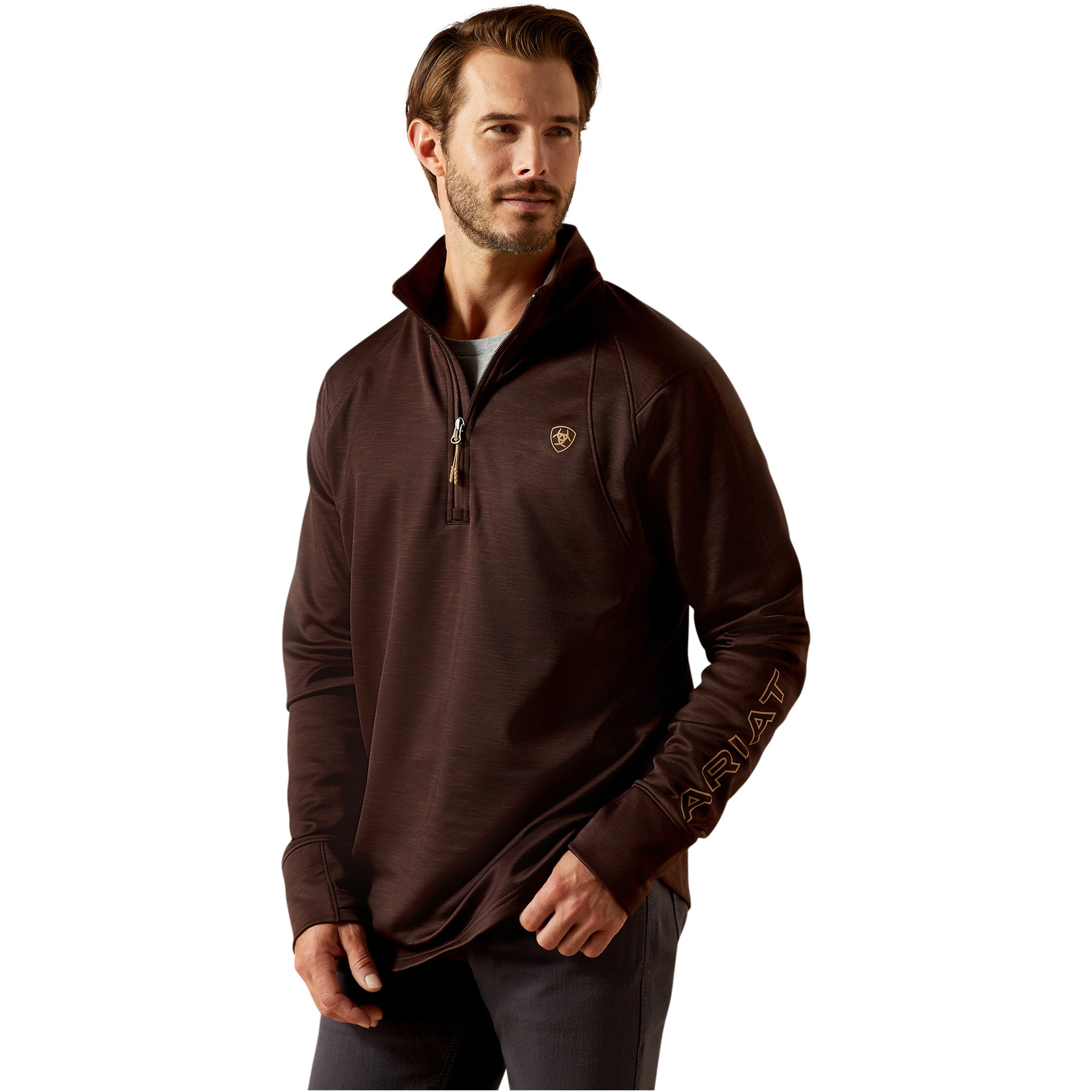 2025 Ariat Herren Team EQ 1 / 2 Zip Pullover 10062367 - Java